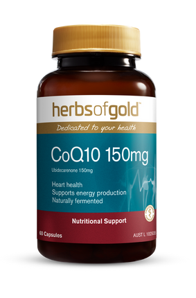 Herbs Of Gold Coq10 150Mg 60 Capsules