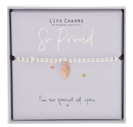 Life Charms Bracelet So Proud