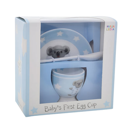 Gibson Baby Koala Egg Cup & Spoon