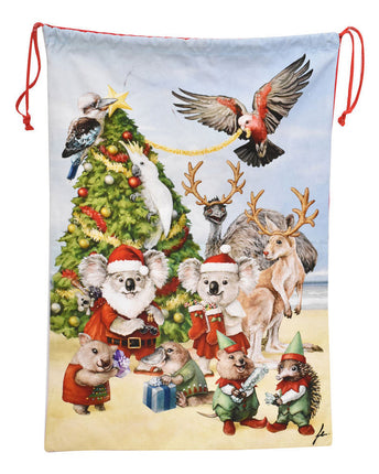 Aussie Xmas Santa Sack