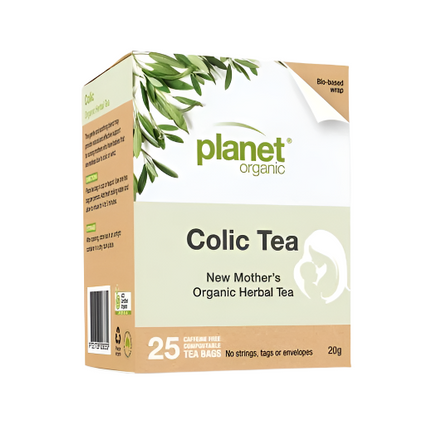 Planet Organic New Mother's Herbal Tea Bags 25 Piece Colic Tea
