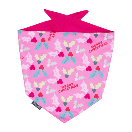 Splosh Dog Bandana Christmas Holly Design