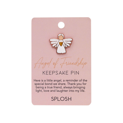 Splosh Angel Of Friendship Keepake Pin