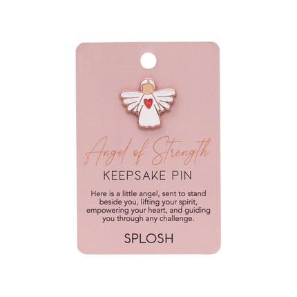 Splosh Angel Of Strength Keepake Pin