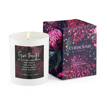 Conscious Candles Flora Eco Luxe Wild Waratah 270mL