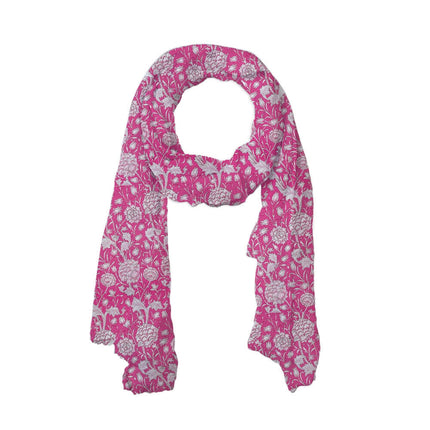 Artico Scarf William Morris Wild Tulip Pink
