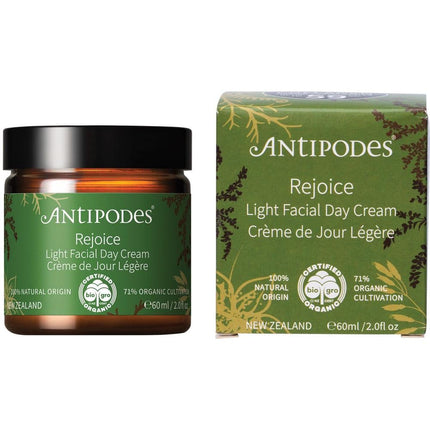 Antipodes Rejoice Light Facial Day Cream 60ML