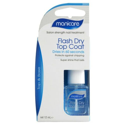 Manicare Flash Dry Top Coat 12ml - OhYouLuckyDuck.com.au