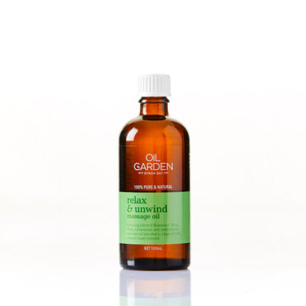 Oil Garden Massage Oil Blend Relax & Unwind 100ml - OhYouLuckyDuck.com.au
