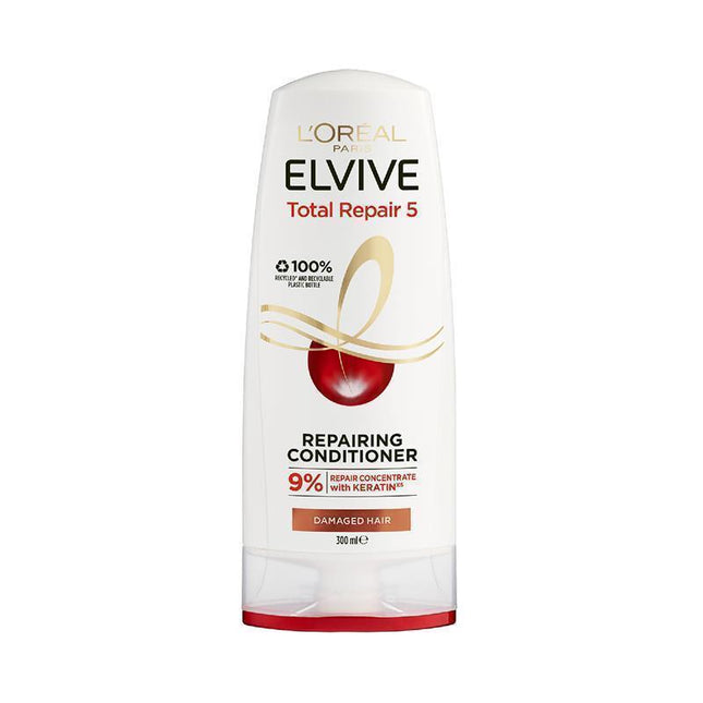 L'Oreal Paris Elvive Total Repair 5 Conditioner 300ml - OhYouLuckyDuck.com.au
