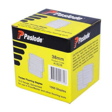 Paslode Galvanised Staples Floormaster 38mm