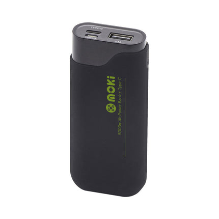 Moki ACC MPBP50 Powerbank + 5000MAH (Type C + USB) Black