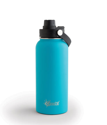 Cheeki Insulated Adventure Bottle Aqua 1 Litre