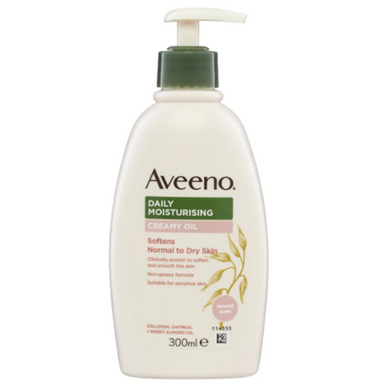 Aveeno Daily Moisturising Creamy Oil Lotion 300ml - OhYouLuckyDuck.com.au