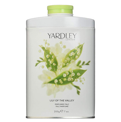 Yardley Lily Of The Valley Tin Talc 200G