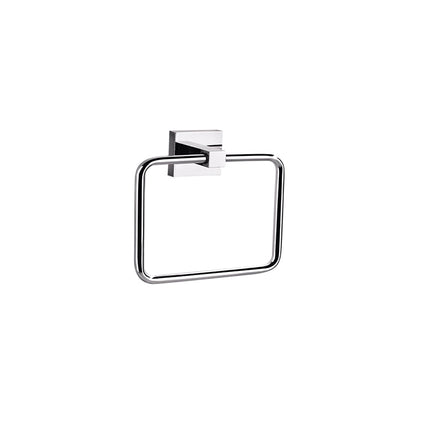 Ania Towel Ring Wall Mounted Bathroom Hand Towel Holder in Chrome