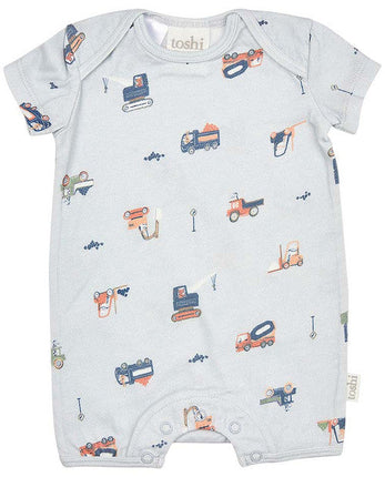 Toshi Onesie Short Sleeve Little Diggers 1
