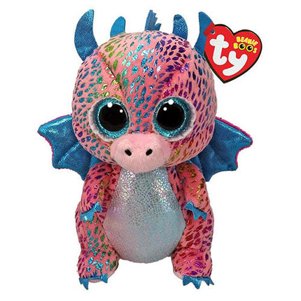 Ty Beanie Boos Flint Purple Dragon Reg