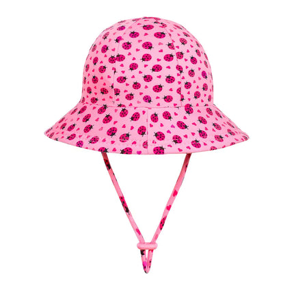 Bedhead Hats Toddler Bucket Hat Ladybug Design for Sun Protection 6 to 12 Months 47CM