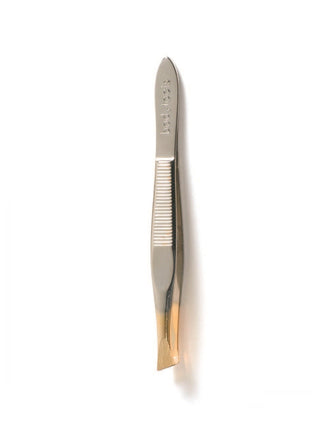 Bodytools Wide Angle Tweezers Gold Tipped