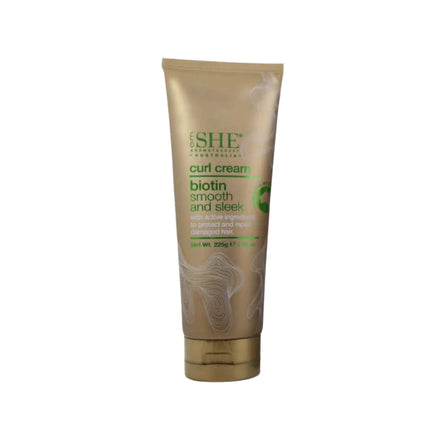 She Australia Biotin Smooth and Sleek Curl Cream 225G