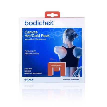 Bodichek Hot/Cold Canvas Gel Pack Shoulder/Neck (40 X 30cm) Assorted - OhYouLuckyDuck.com.au