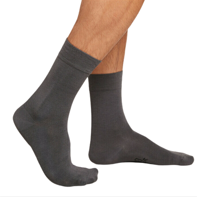 Boody Men's Business Socks - Slate 11-14 - OhYouLuckyDuck.com.au