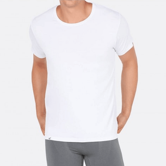 Boody Men's Crew Neck T-Shirt - White - Medium - OhYouLuckyDuck.com.au
