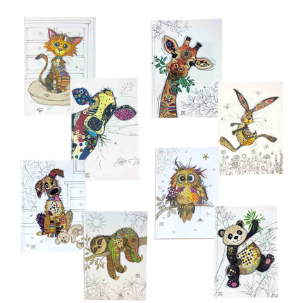 Bug Art Kooks Hardcover Lined Notebook A5