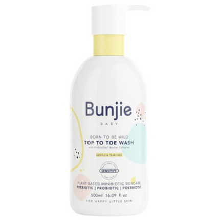 Bunjie Baby Top to Toe Hair and Body Wash 500ml - OhYouLuckyDuck.com.au