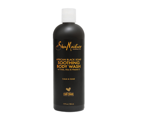 Shea Moisture Body Wash African Black Soap 384ML