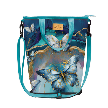 Lisa Pollock Champagne Cooler Bag Tranquil Butterflies