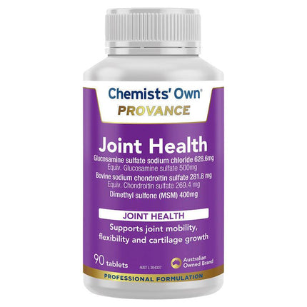 Chemist Own Provance Joint Health 90 Tablets - OhYouLuckyDuck.com.au