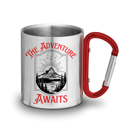 Krafftman Carabiner Mug - The Adventure Awaits