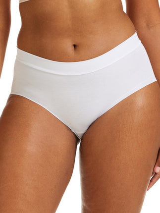 Kayser Clean Cut Modal Full Brief - White - OhYouLuckyDuck.com.au