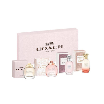 Coach Ladies Miniature Gift Set Fragrances EDP 4 Set