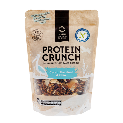 Protein Crunch Granola Cacao Hazelnut and Chia 320g