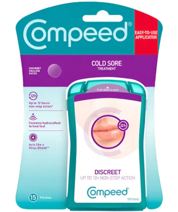 Compeed Cold Sore Discreet Healing 15 Patches