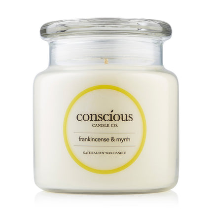 Conscious Candles Frankincense & Myrrh 510G