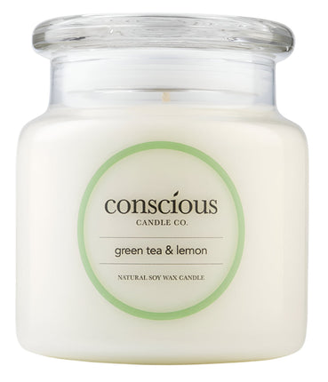 Conscious Candles Green Tea & Lemon 510G