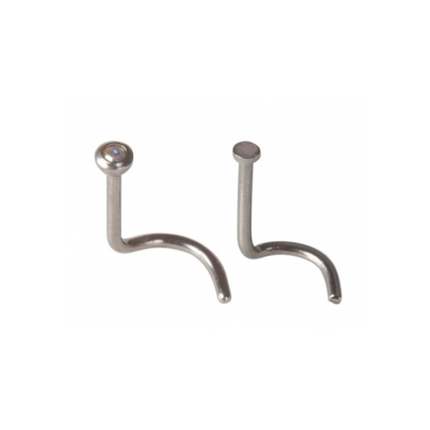Adnohr Nose Stud Ab Crystal S/S 8096