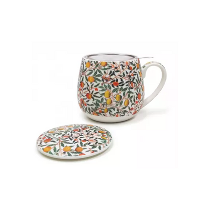 Artico Tea Infuser Mug Fruit William Morris