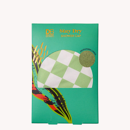 Designer Brands Stay Dry Shower Cap Mint