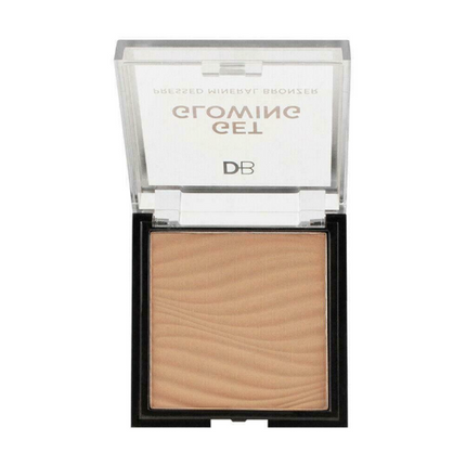 DB Cosmetics Get Glowing Pressed Mineral Bronzer Barcelona Bronze - OhYouLuckyDuck.com.au