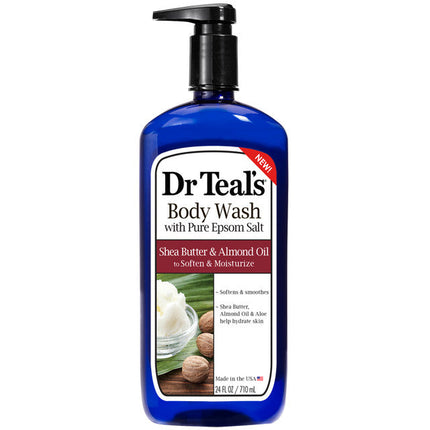 Dr Teal's Shea Butter and Almond Body Wash 24Oz