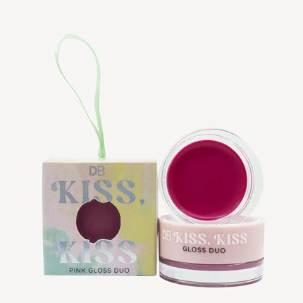 DB Kiss Kiss Pink Gloss Pot - OhYouLuckyDuck.com.au