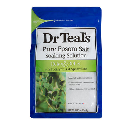 Dr Teal's Epsom Salt Eucalyptus & Spearmint 1.36kg
