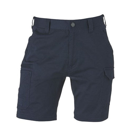 Eleven Workwear Cargo Stretch Work Short Navy