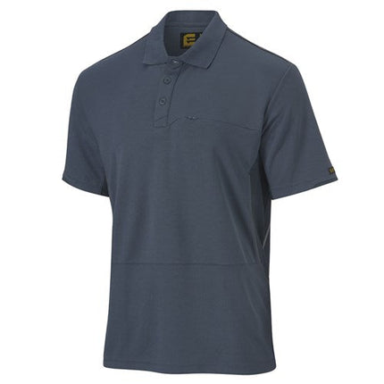 Eleven Workwear Aerochill S/S Polo Mild Charcoal/Dark Charcoal
