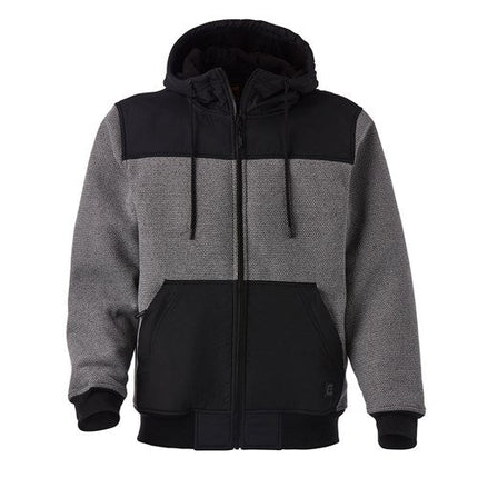 Eleven Workwear Heavy Weight Polar Fleece Jacket Grey